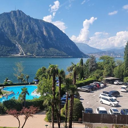 Relax-Lugano Lake Bissone Bagian luar foto