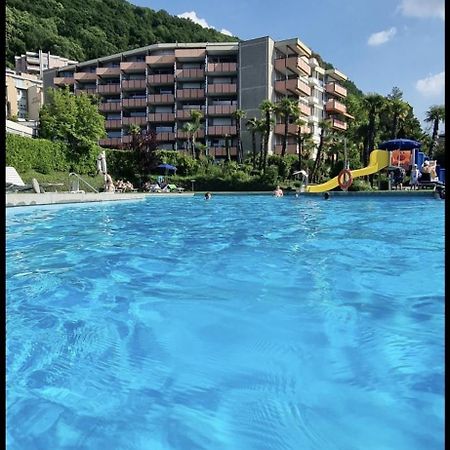 Relax-Lugano Lake Bissone Bagian luar foto