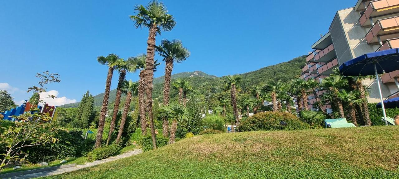 Relax-Lugano Lake Bissone Bagian luar foto