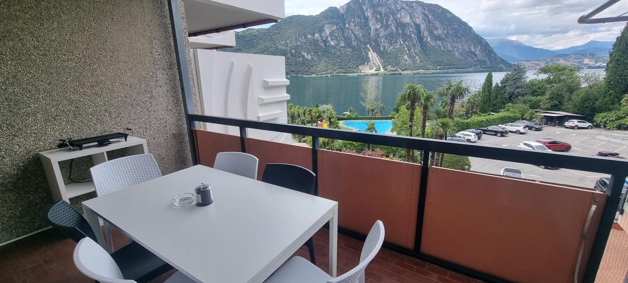 Relax-Lugano Lake Bissone Ruang foto